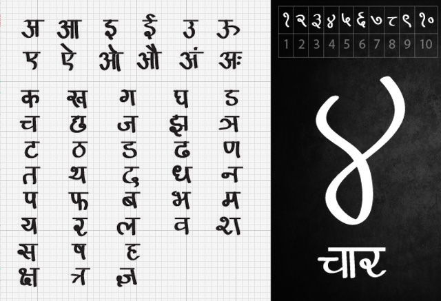 font Typeface Akshar Pathak trilok ujagar typeface design type hindi
