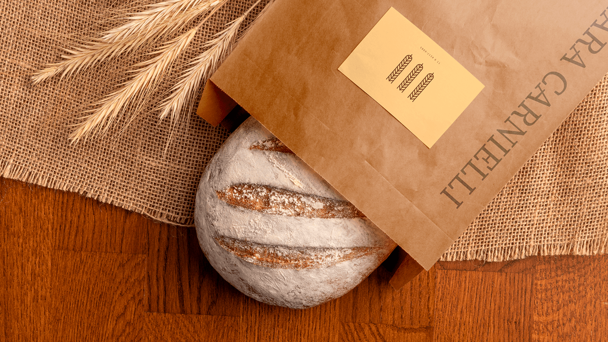 logo bread bakery brand Pasta visual identity