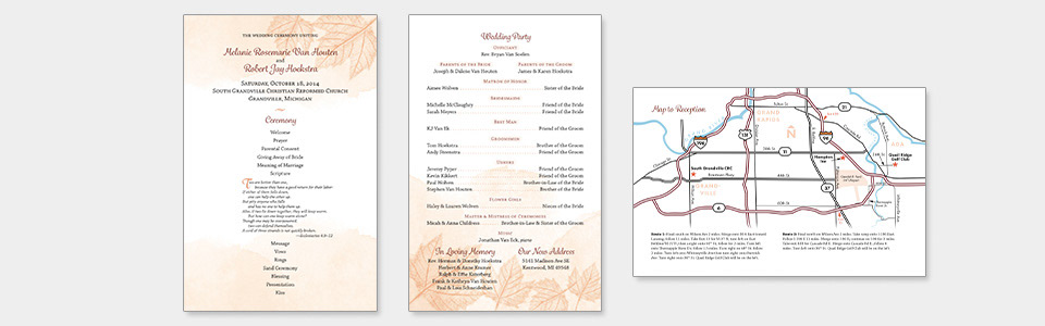 Weddings invitations hand-drawn marriage card print