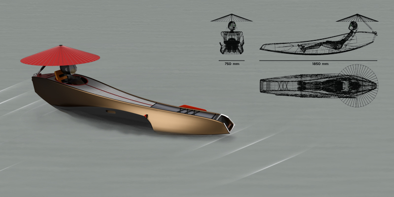 Mani Zamani Calam Kayak Lexus Design Award From 12 winners