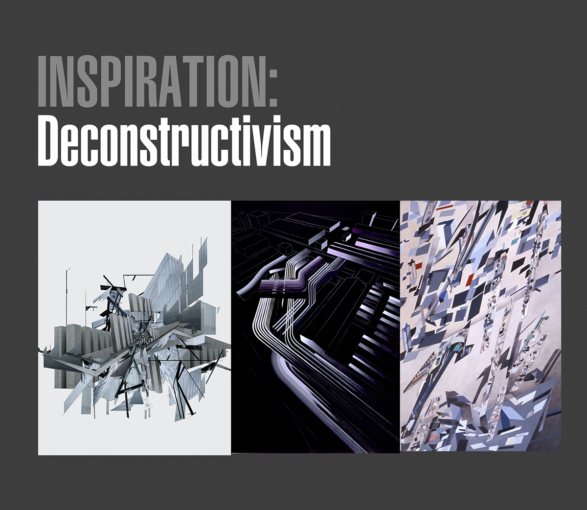 architectute deconstructism art  performing art  art direction installation