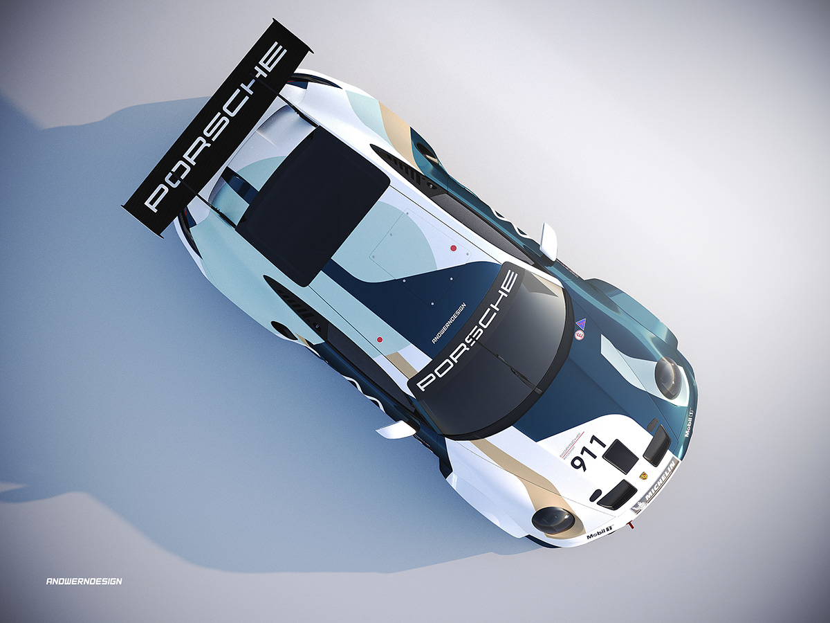 design Livery Motorsport Porsche racecar Racing