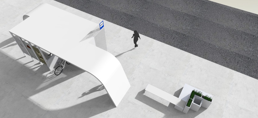 bus stop shelter Project concept design modular