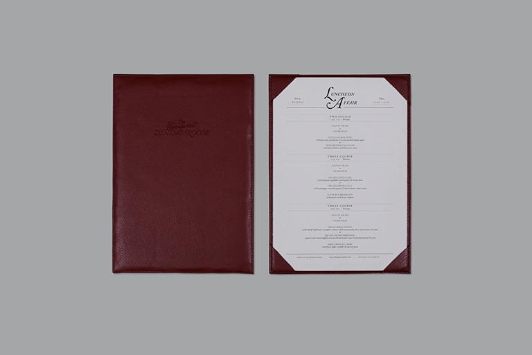 type brand logo design graphic dining restaurant wine jakarta black copper Stationery menu coaster paperbag