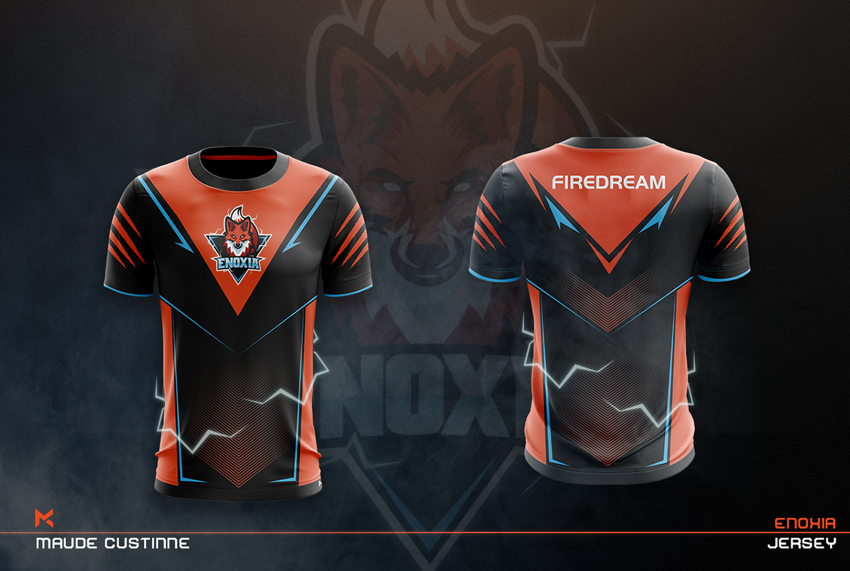 Download Jersey Esport Team Mockup On Behance