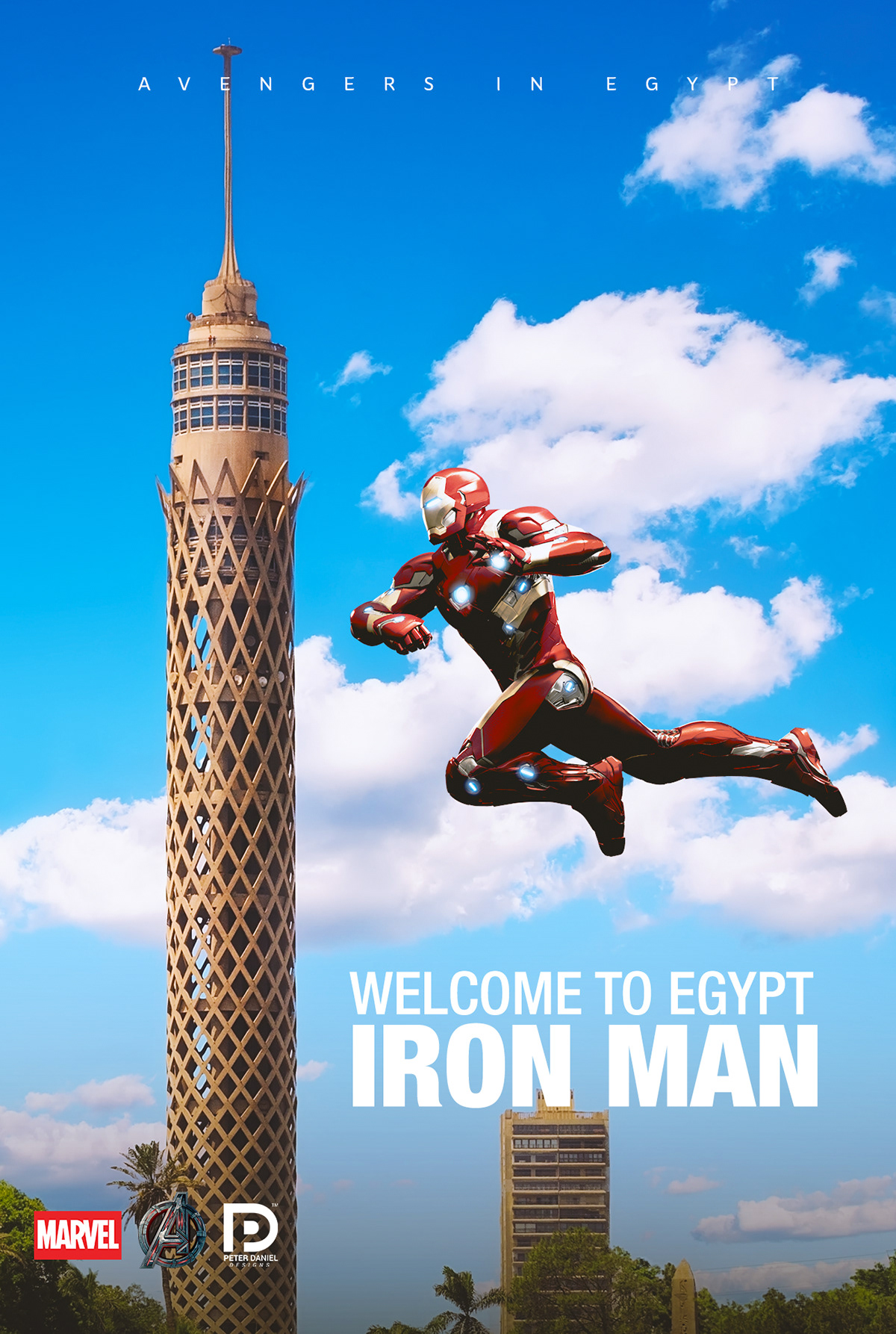 Avengers marvel egypt Peter Daniel spiderman Thor avengers in egypt antman captin america dc