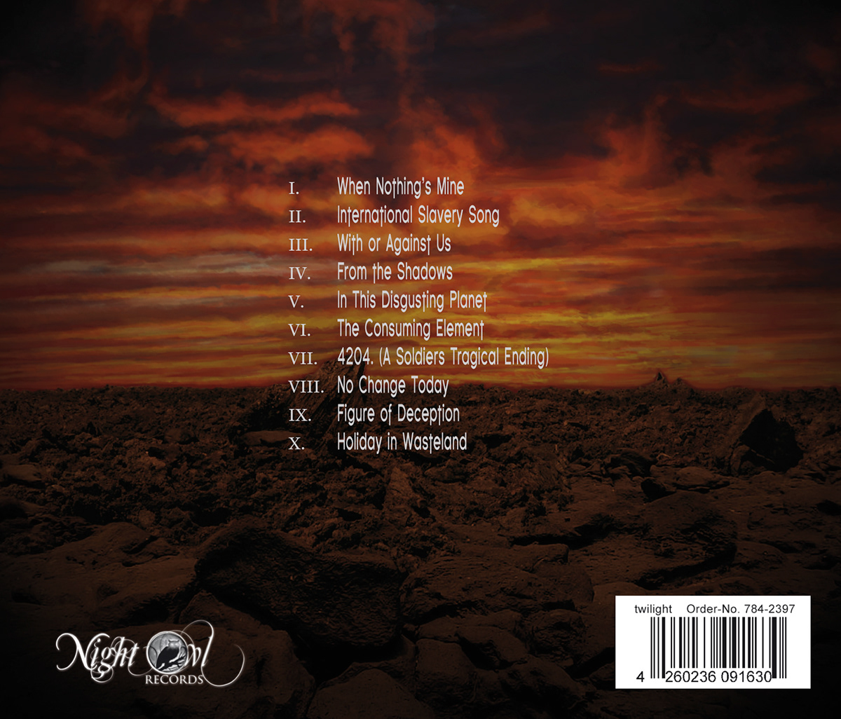 cover artwork cd Album band folder book metal goth concept