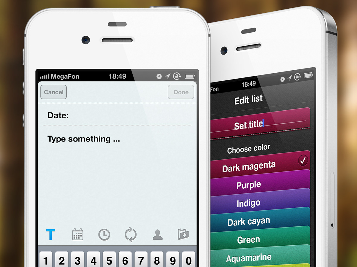 app social menu side user interface close settings ios Icon phone iphone to do todo