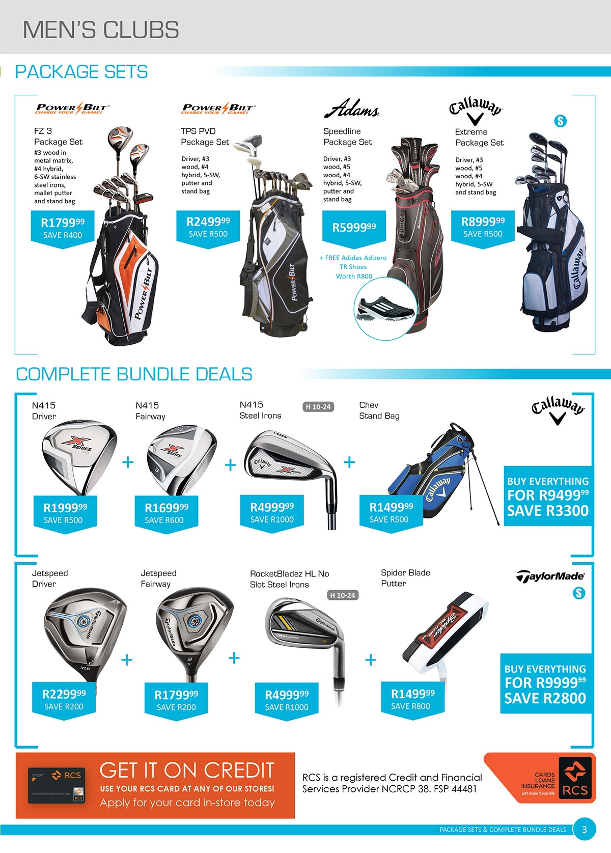 flyer design sport golf brochure