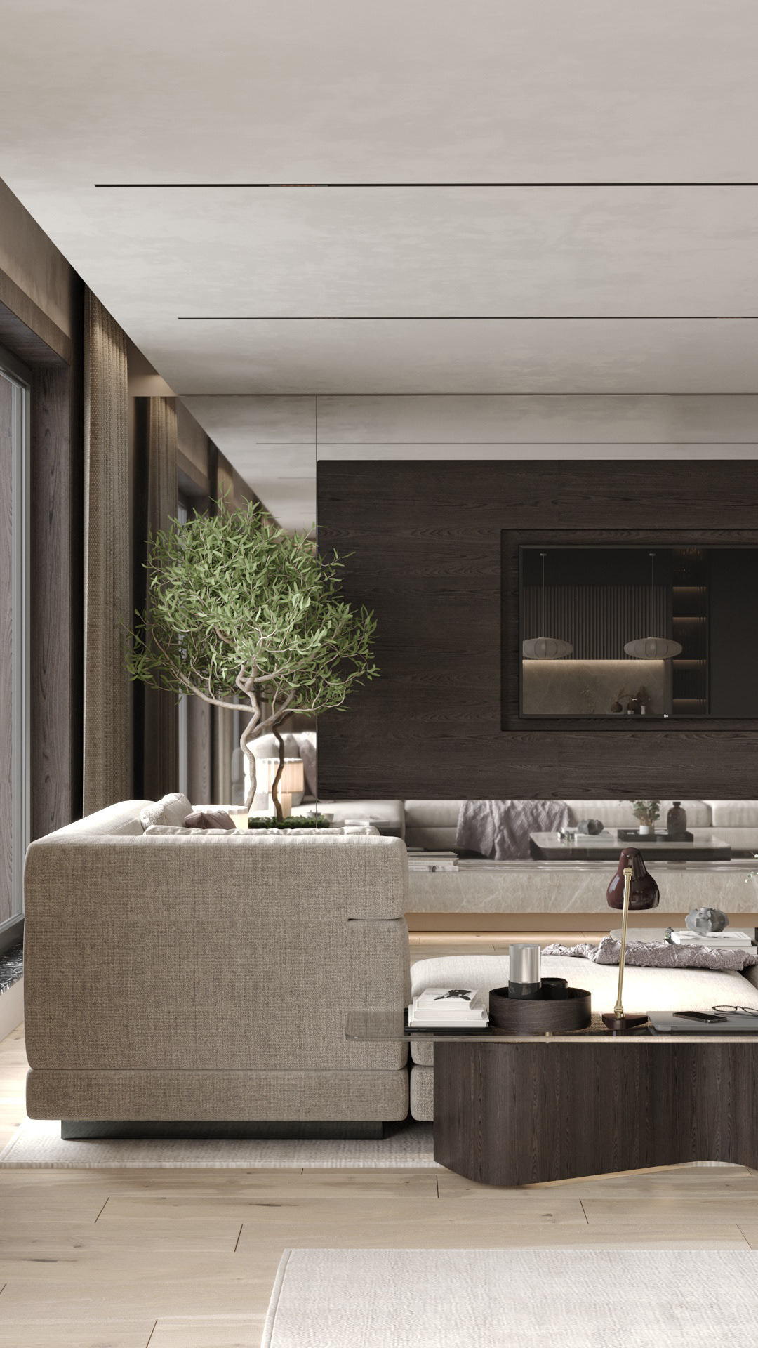 indoor interior design  Render architecture 3D visualization modern 3ds max corona CGI