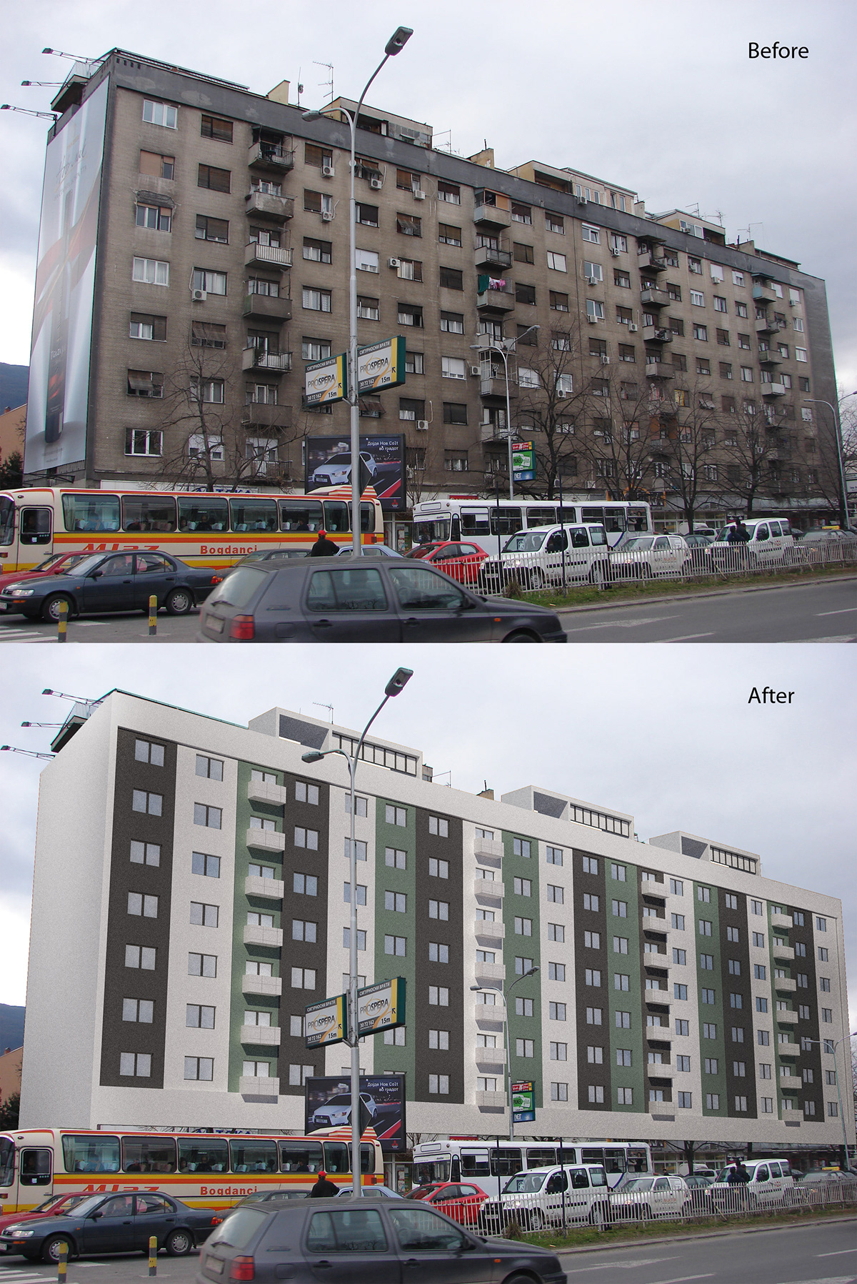 reconstruction facade visualization Igor Vasilevski Project Proposal vertical stripes