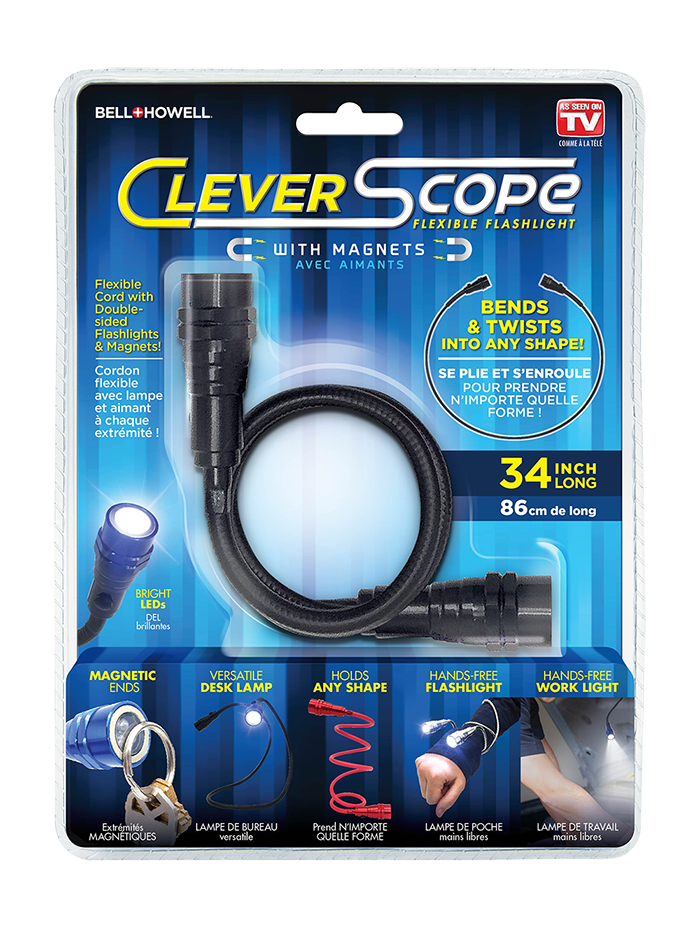 flashlight magnet clever scope Twist bend Gadget bright led flexible Lamp light