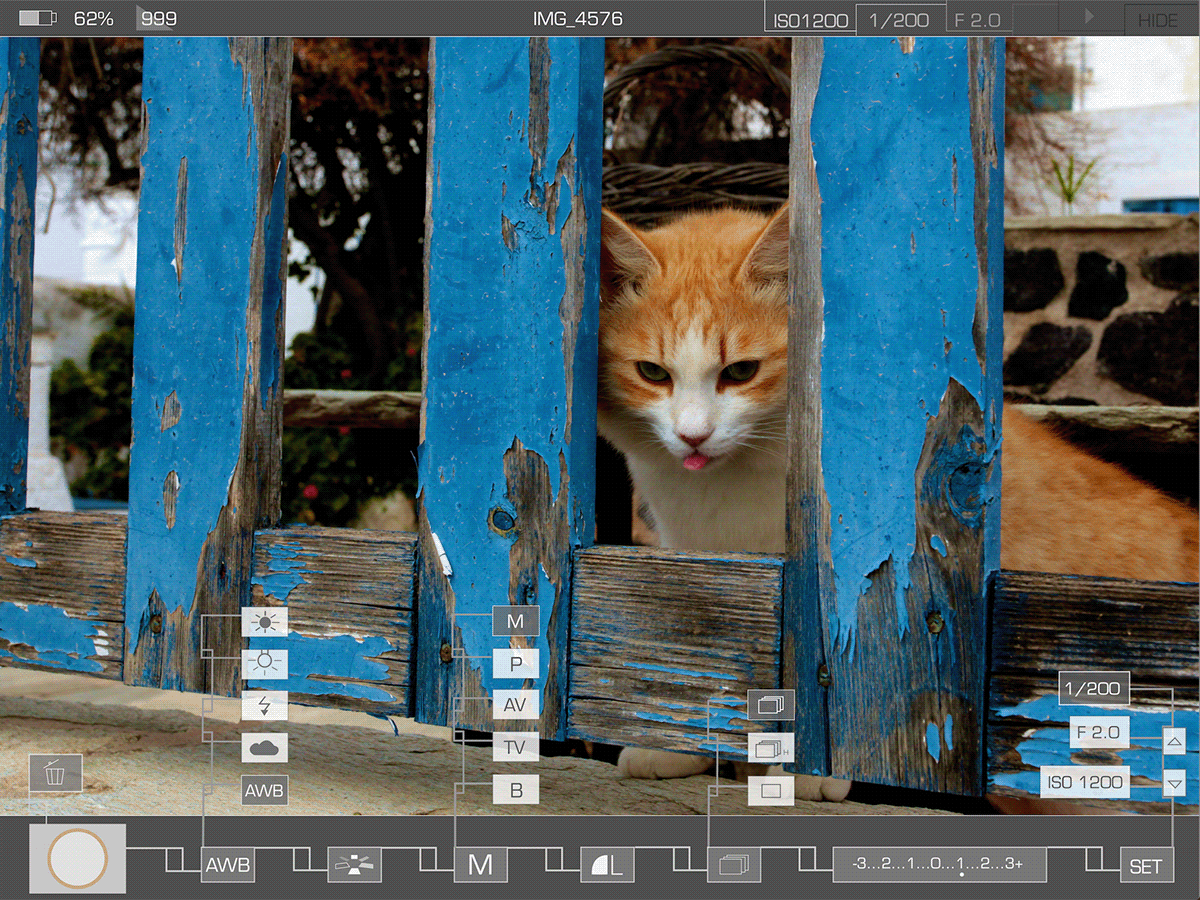 On One project software app camera