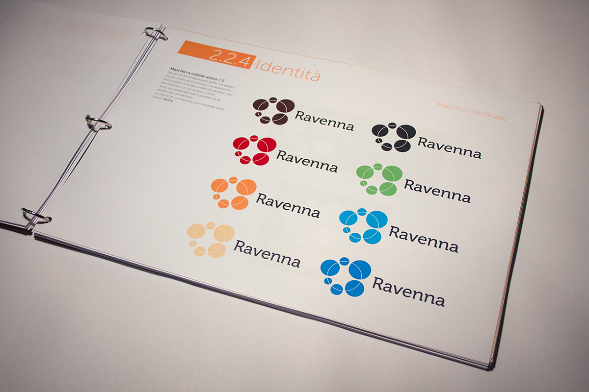 ravenna Territorial branding logo Logo Design