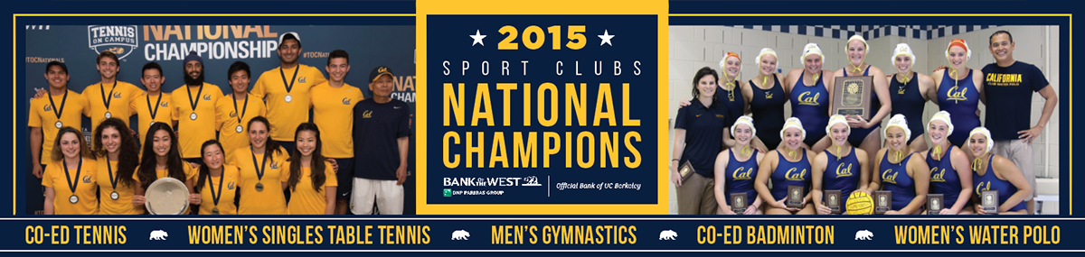 California golden bears rec sports Mural banner athletics college University Champions ucla