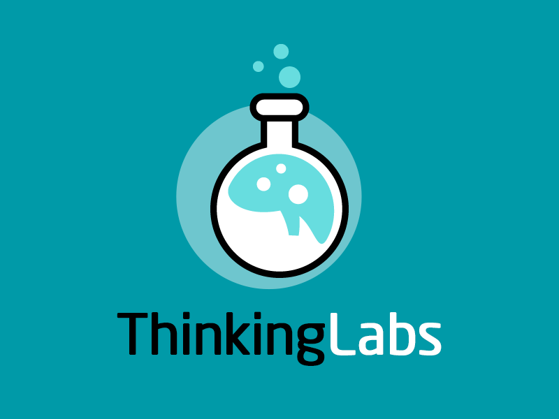 logo developer programmer Thinking chemistry lab Website onepage