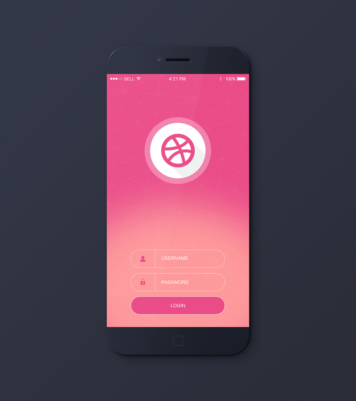 UI ux ios app dribbble redesign