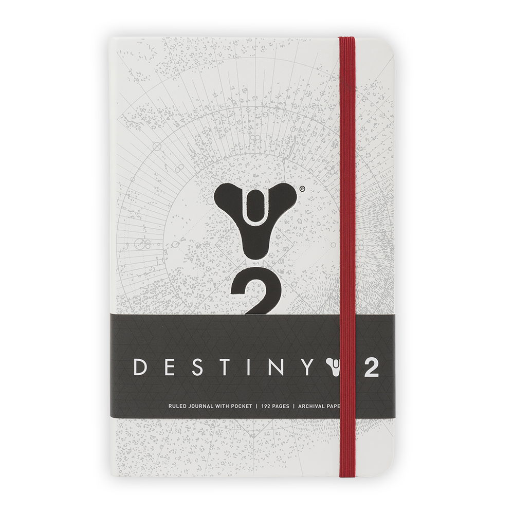 destiny journal notebook Bungie video game gold