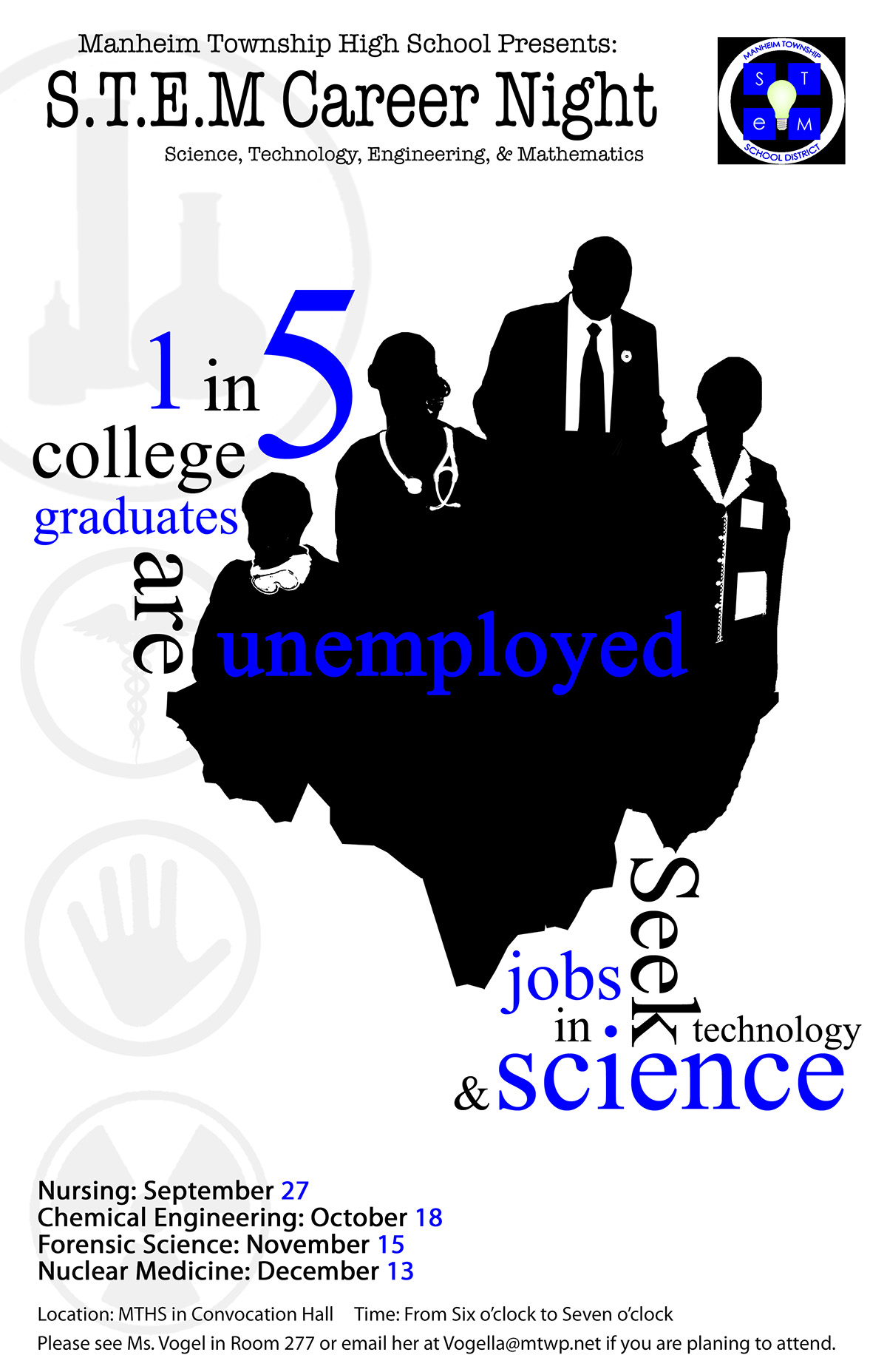 poster stem Careers Jobs unemployment