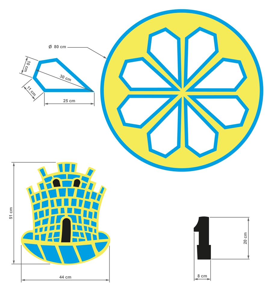 vetor brasão simbolo Logotipo Logo Design Graphic Designer adobe illustrator Brand Design ferroviario vespasiano correa