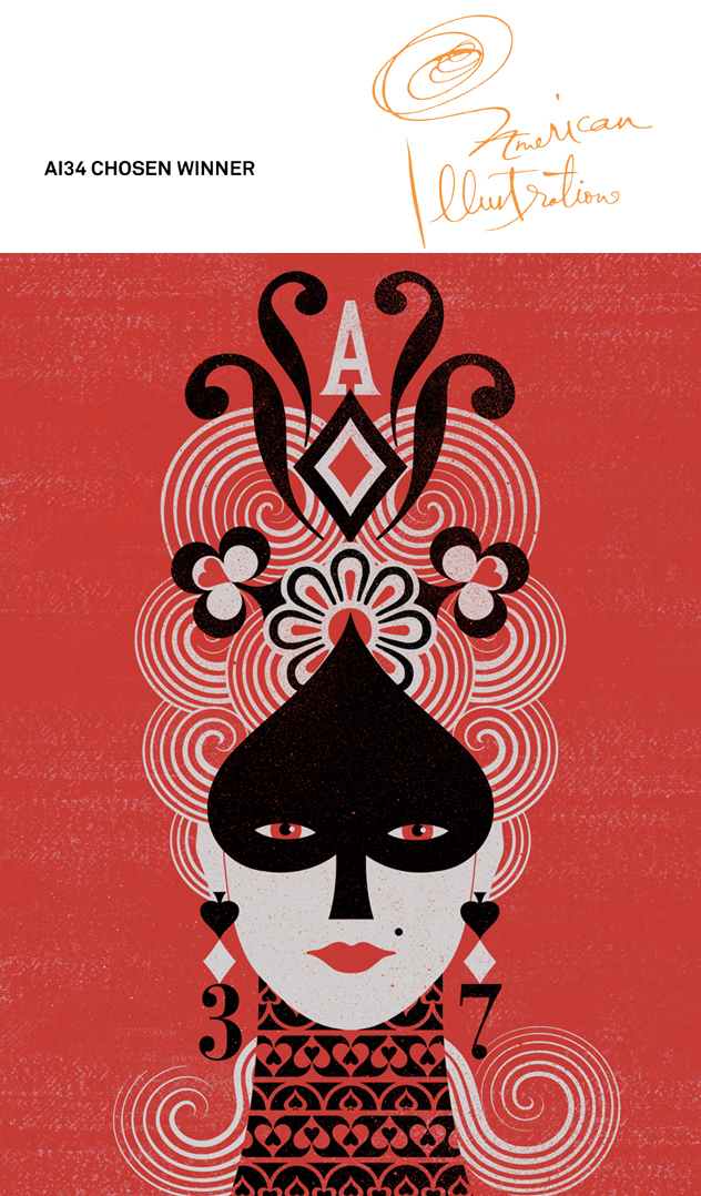 american illustration 34 chosen winner balbusso   Twins anna elena italian Illustrator the canterbury tales cover The Queen of Spades and Other Stories AI-AP