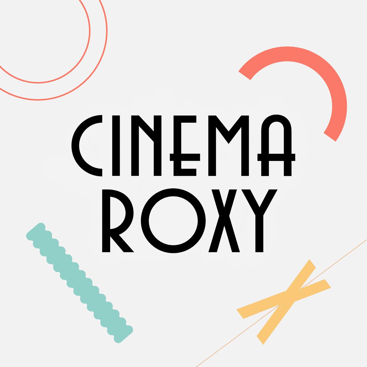cinema roxy ROXY logo Music Concerts living room concert julia kent roosbeef art deco Adobe Live branding 