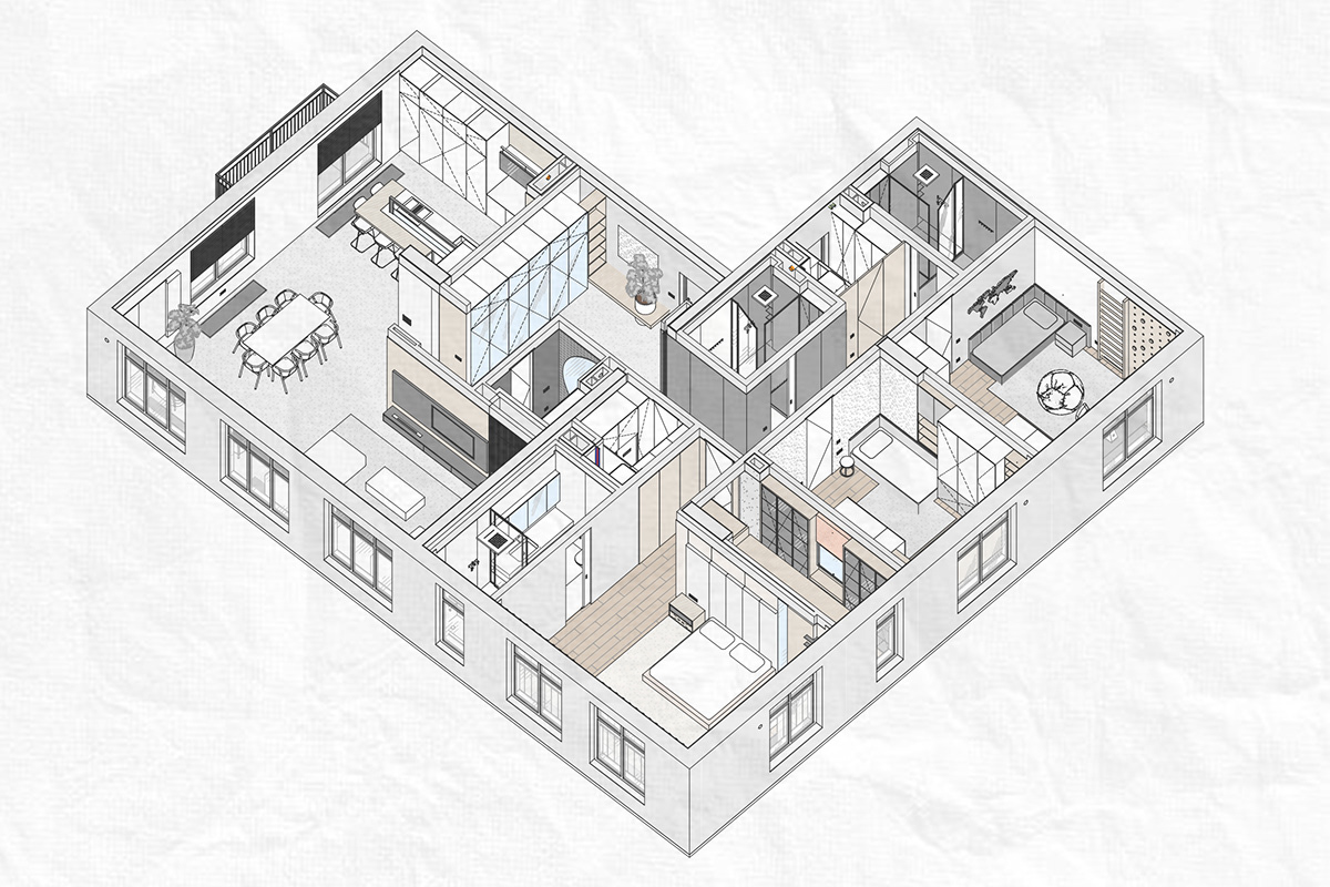 3D Visualization 3ds max architecture archviz Interior interior design  interiordesign modern modern interior design vray