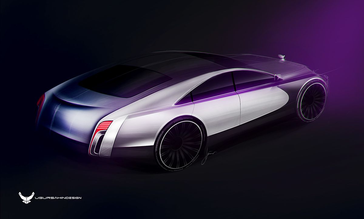 Rolls Royce Concept Sketches on Behance