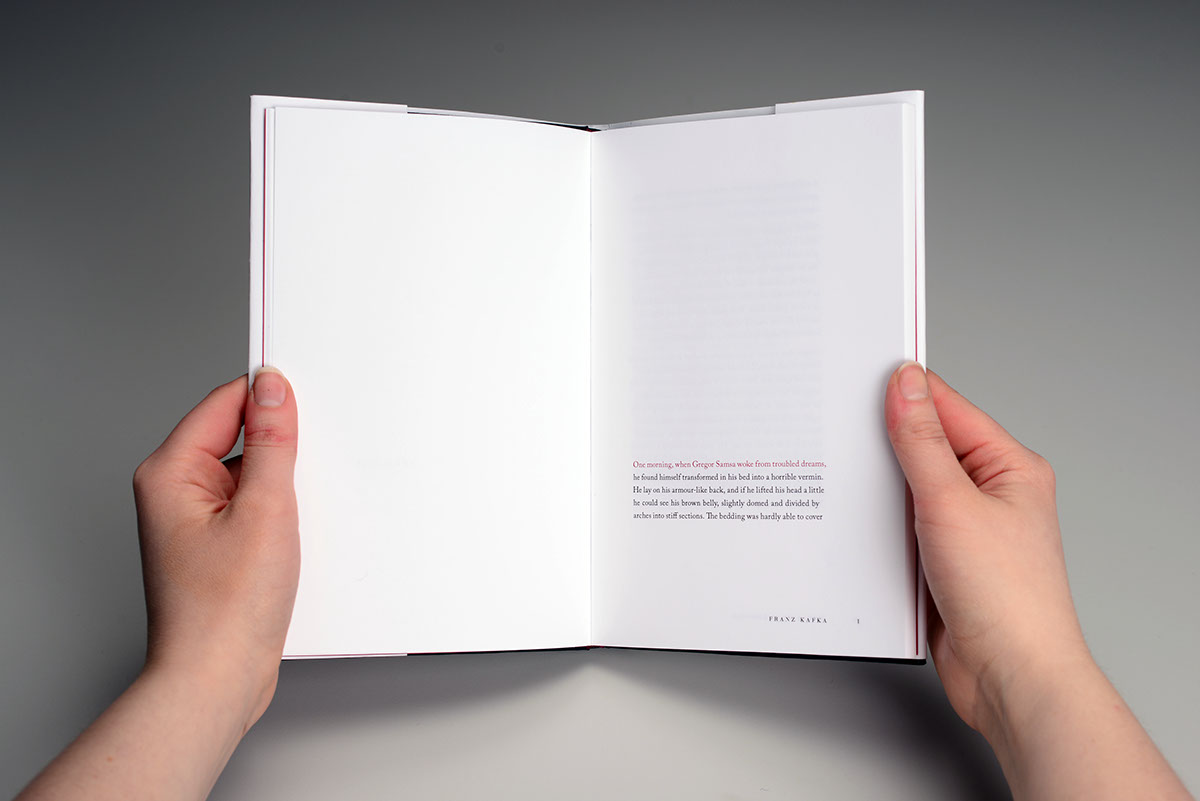 book Metamorphosis franz kafka design binding