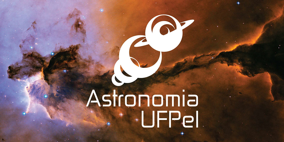 design gráfico identidade visual Astronomia UFPel