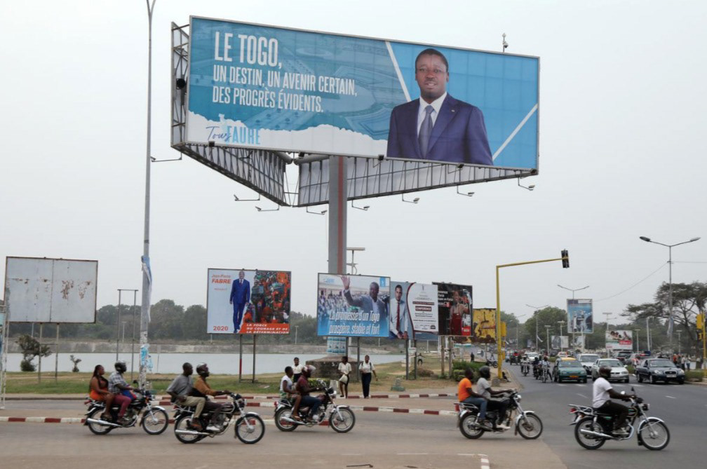 Campagne présidentielle Faure Gnassingbé Lomé photojournalisme togo