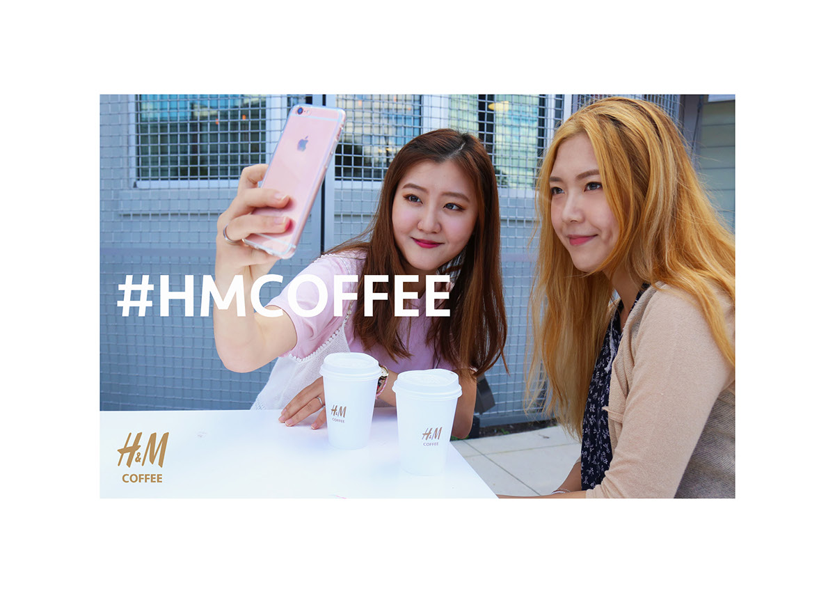 fashion promotion H&M cafe Coffee