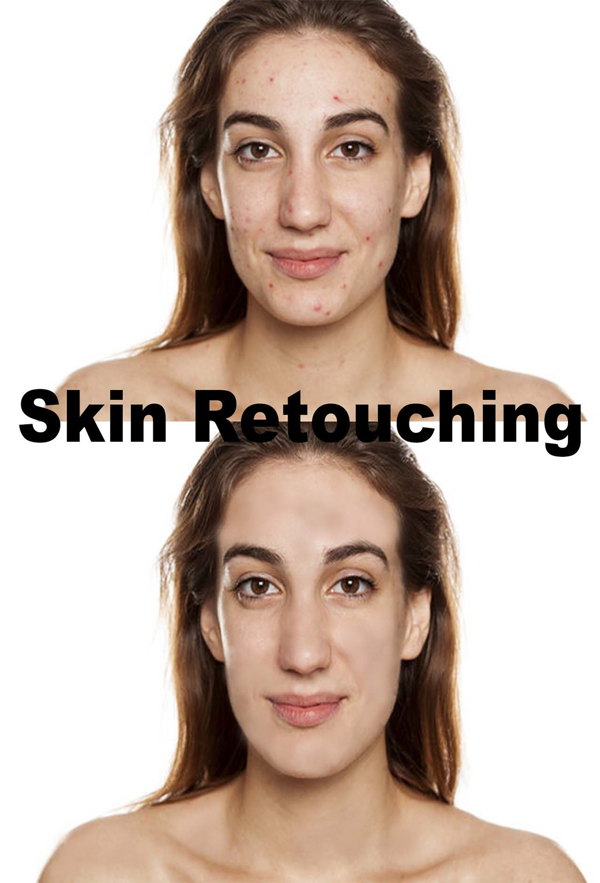 makeup model Photography  retouch Skin retouching