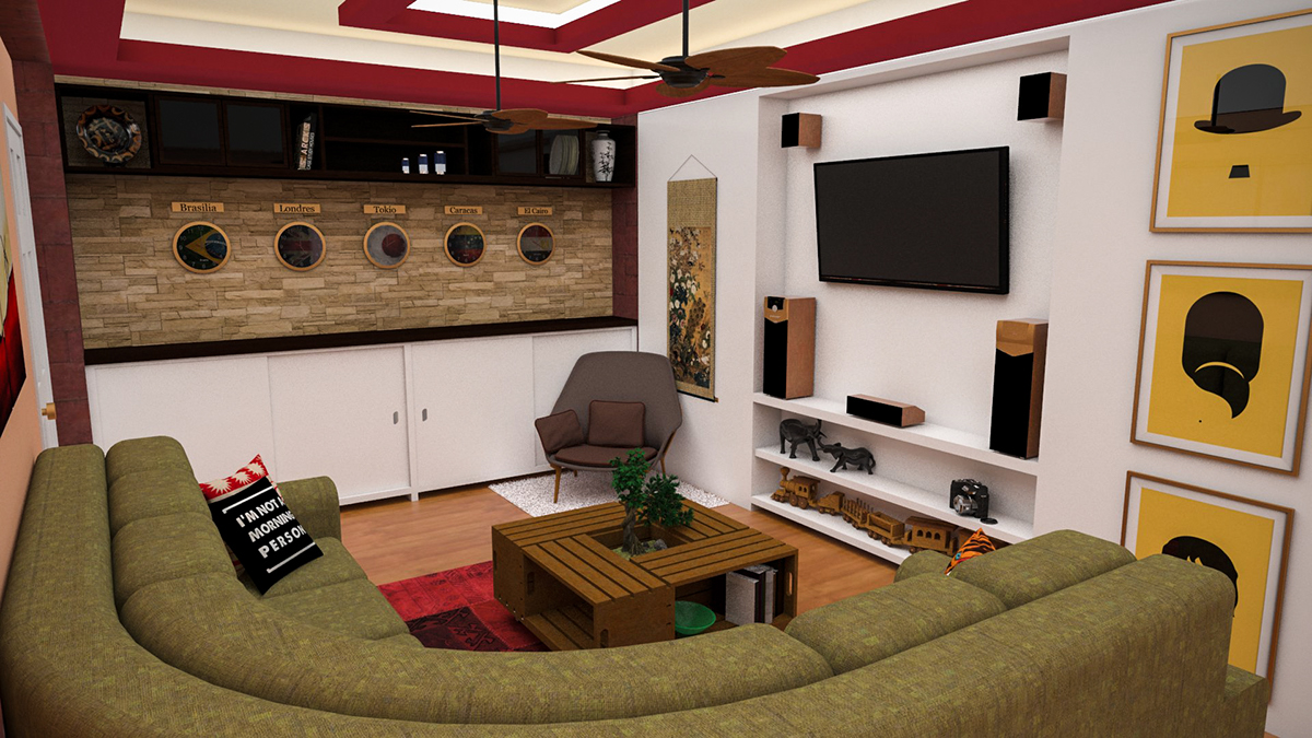 design interior design  furniture design  architecture decoration multifunctional living room bedroom dinning room