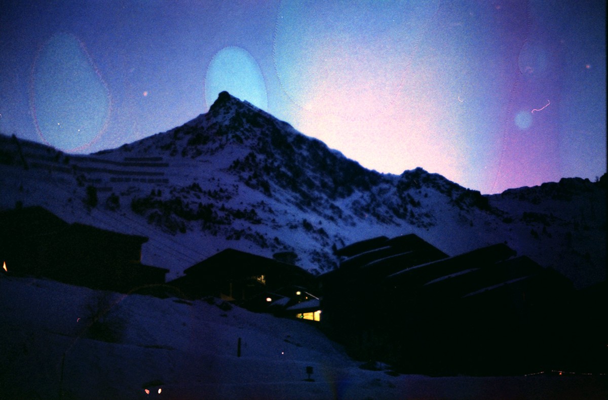 lomo Lomography nikonf3 alps france paradiski mountains 35mm analog abstract pastis experimental blue analogphotography  