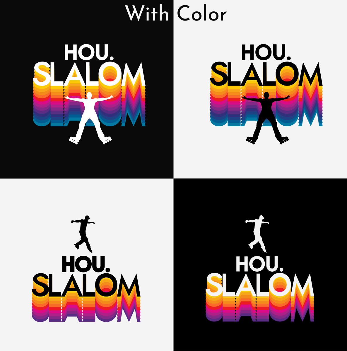 Colorful Logo for Hou.Slalom