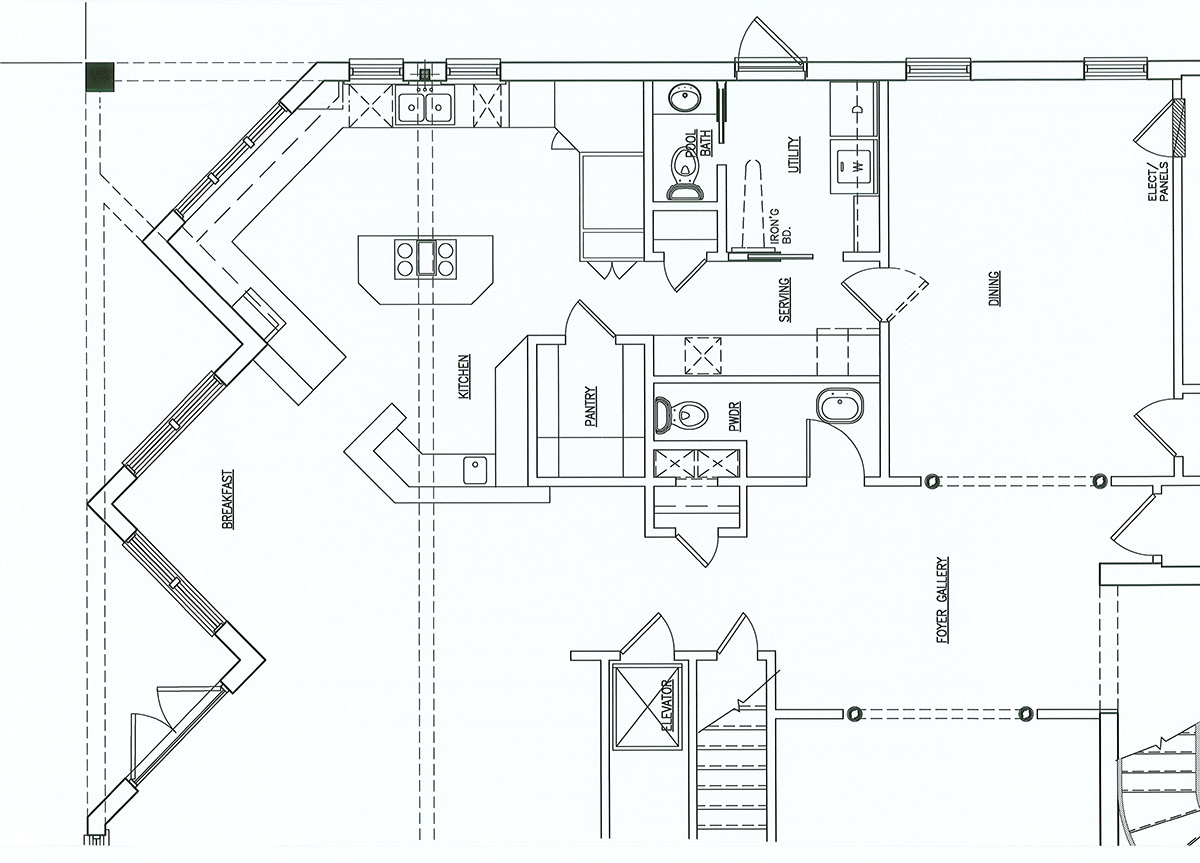 Space Planning kitchen design