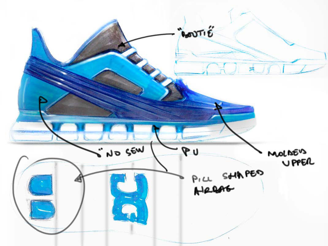 sneakers footwear design skateboarding Design evolution shoes DCShoes