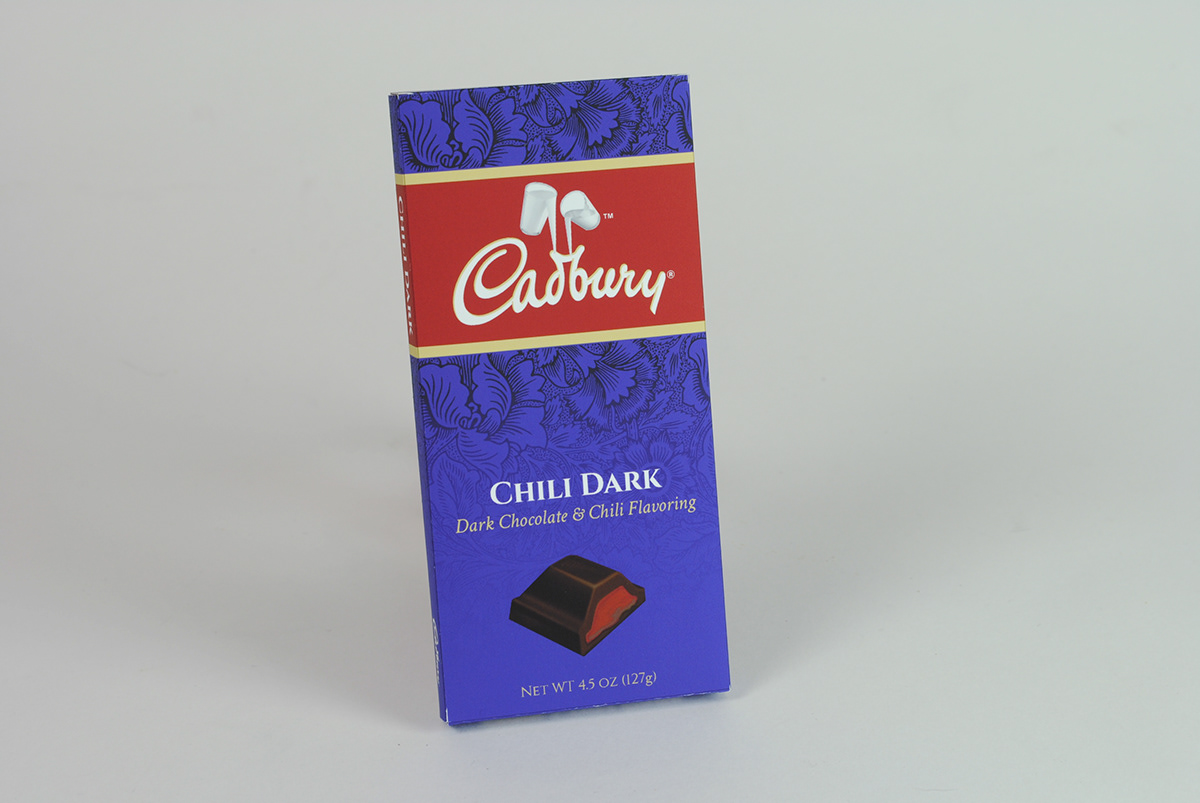 Cadbury chocolate redesign