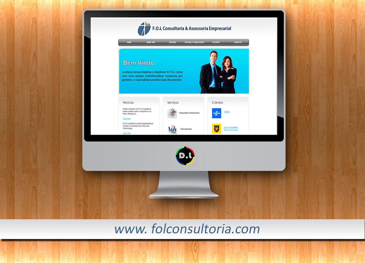 FOL consultoria empresarial site Logomarca Web