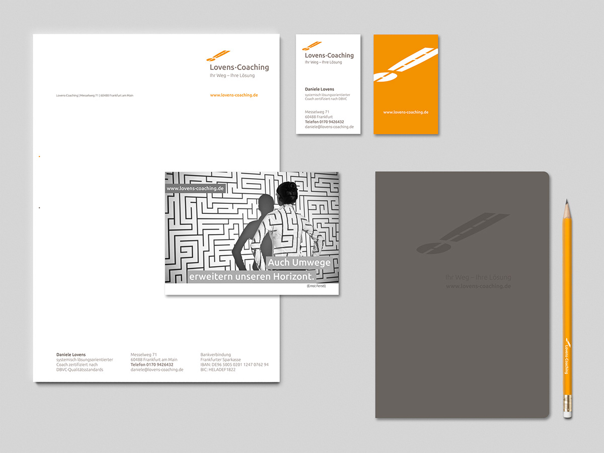 Adobe Portfolio Logo Design Corporate Design letter business card Website notebook postcard Webdesign