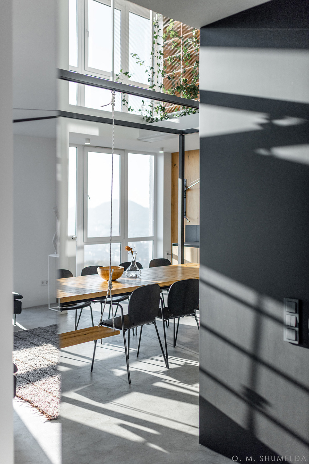 apartment ArchDaily design duplex flat Interior minimal oksanashumelda realization top