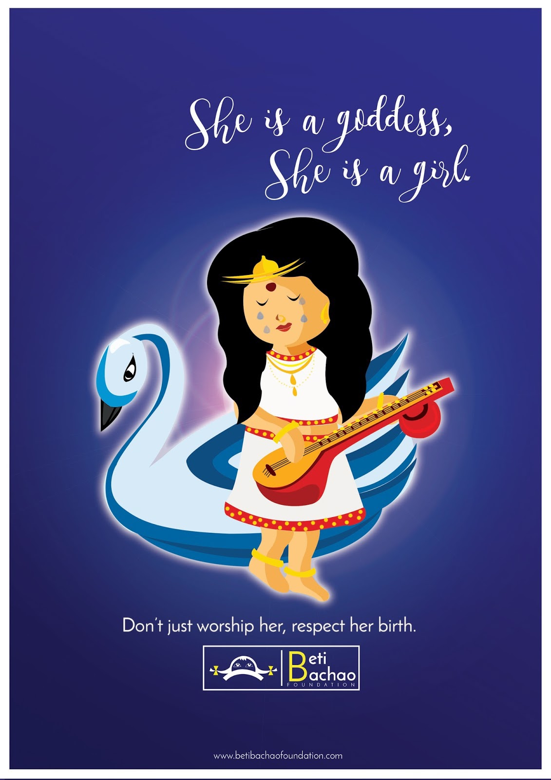 save girl child campaign on Behance