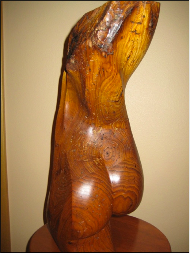 sculpture fine art wood carving figure dancing