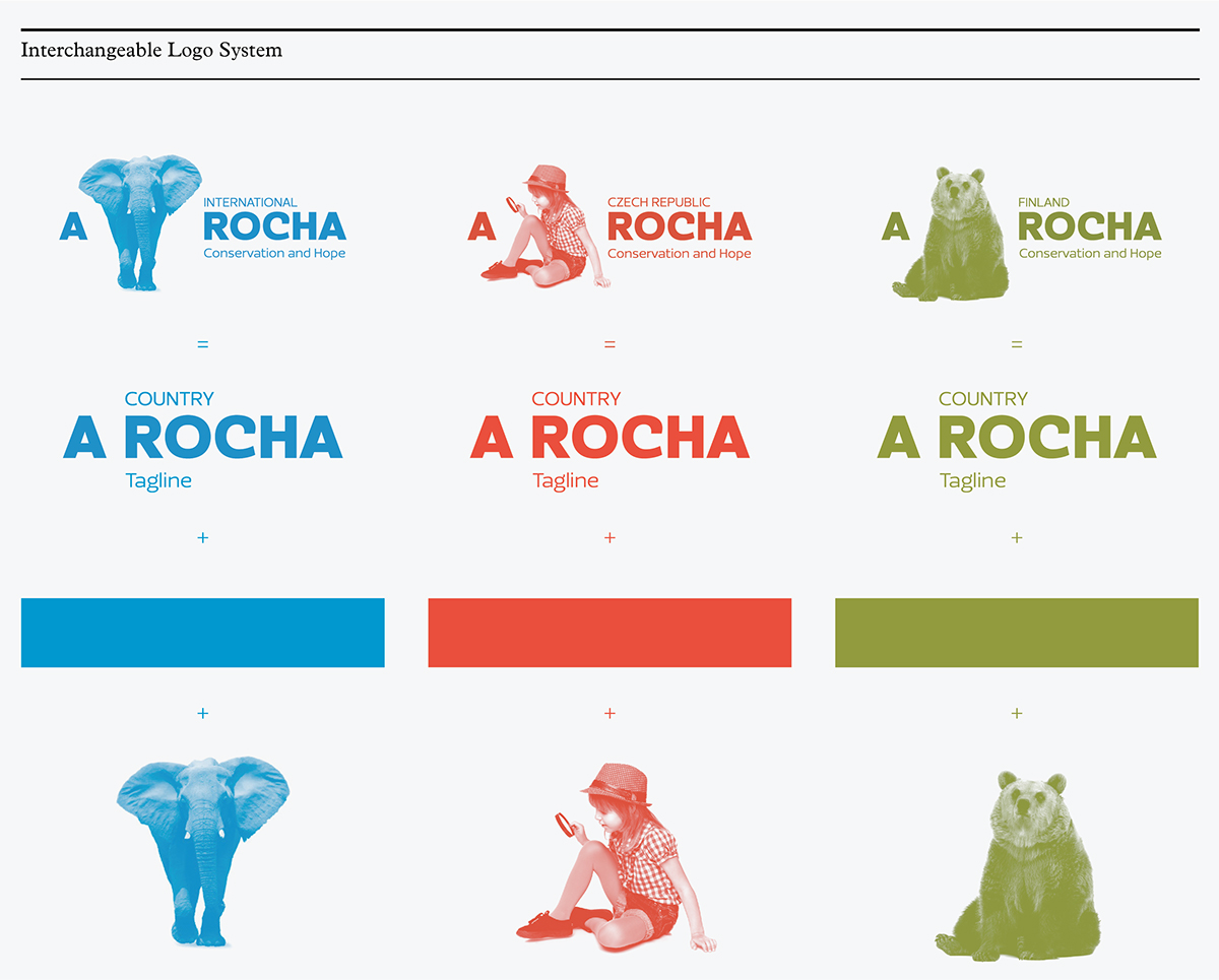 a rocha design conservation brand slash