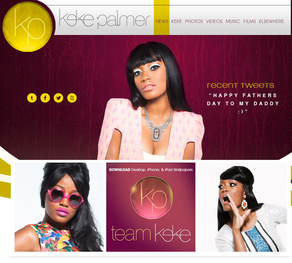 album artwork Album Packaging Logo Design nickelodeon Keke Palmer Singer R&B