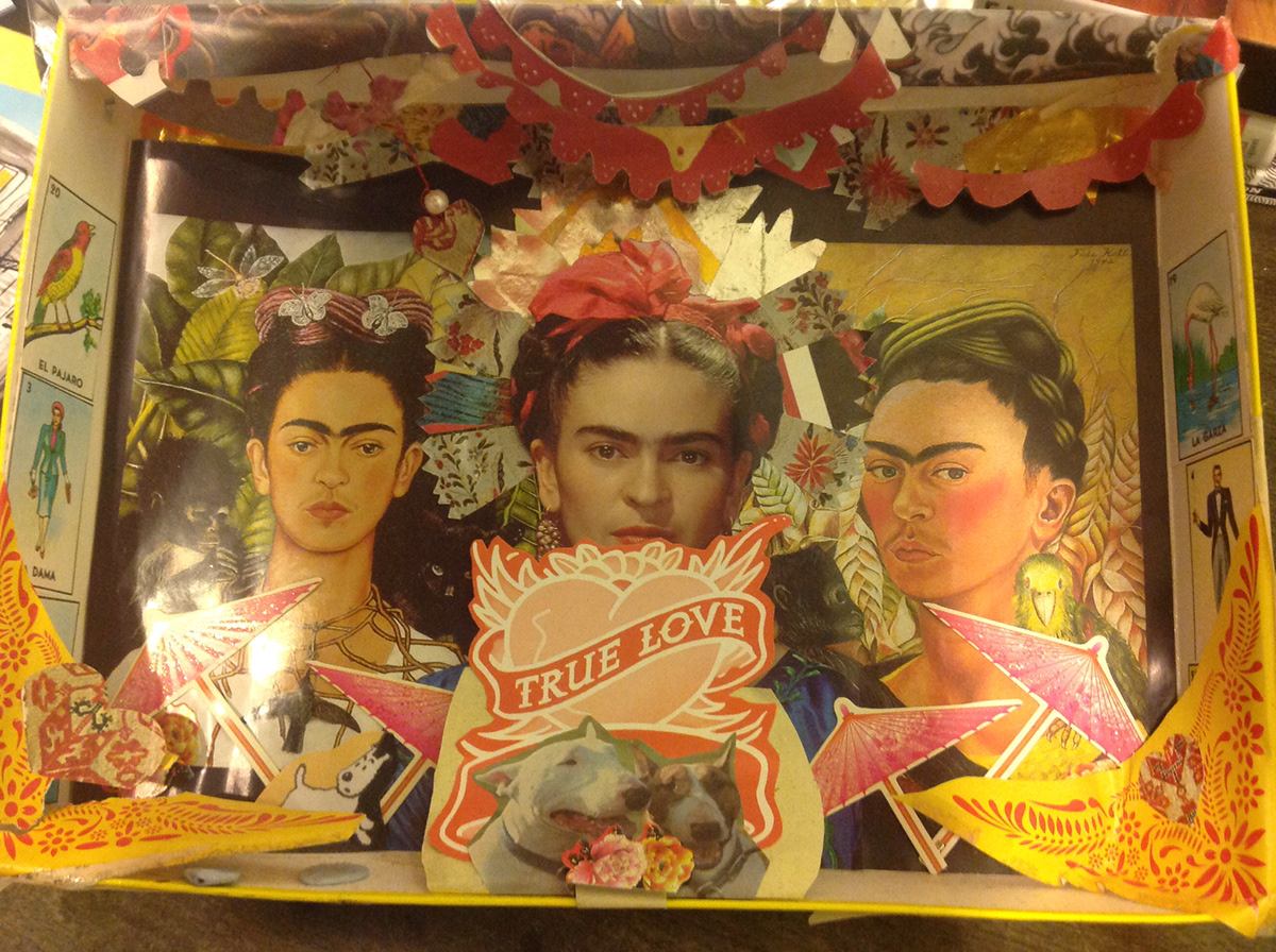 Frida Kahlo New York ILLUSTRATION  painting   johnny cash June Carter retablos