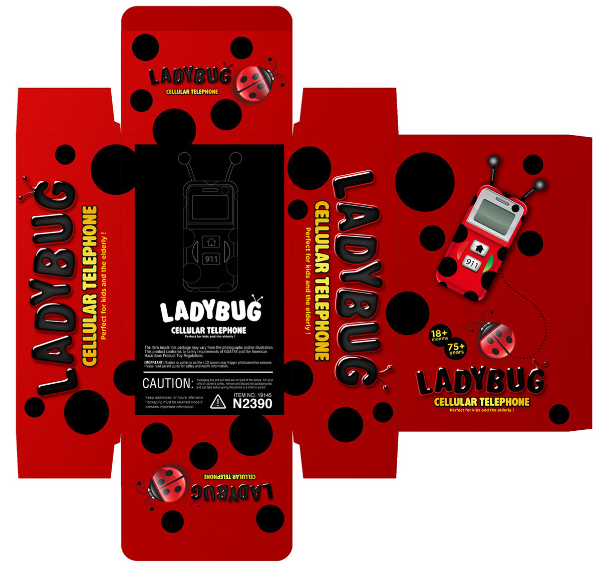 Ladybug Cell Phone :: Behance