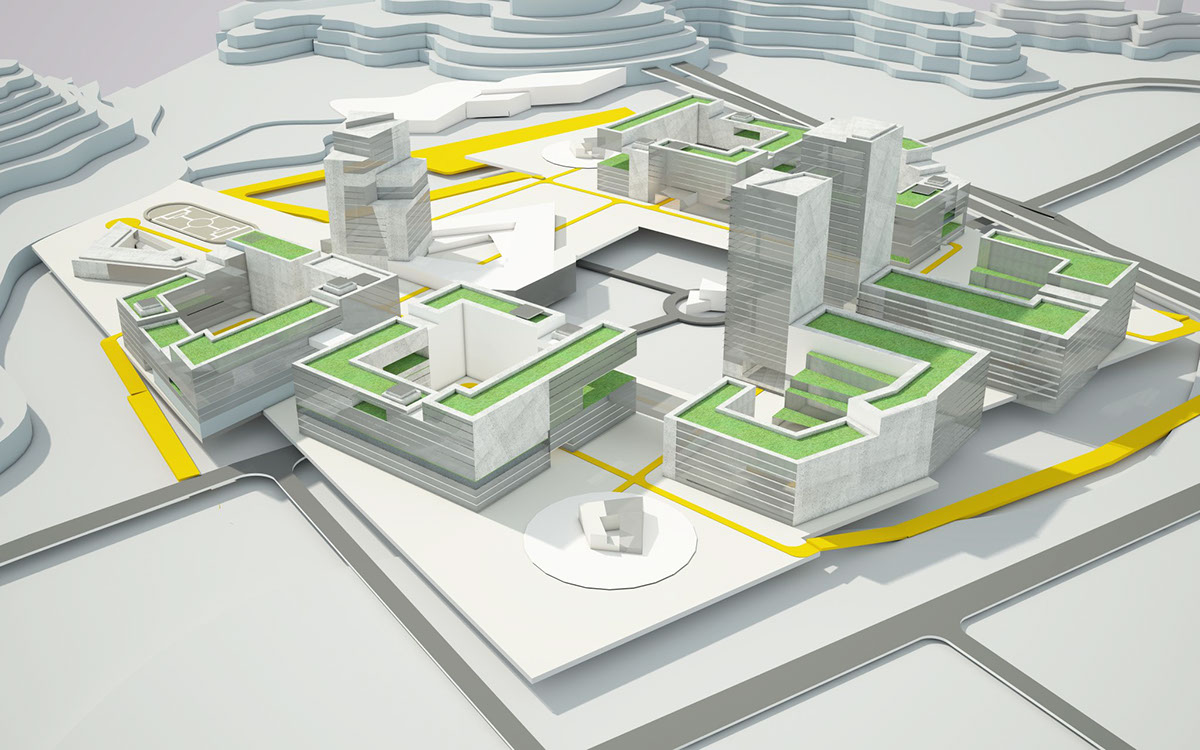 Urban planning kiev microdistrict
