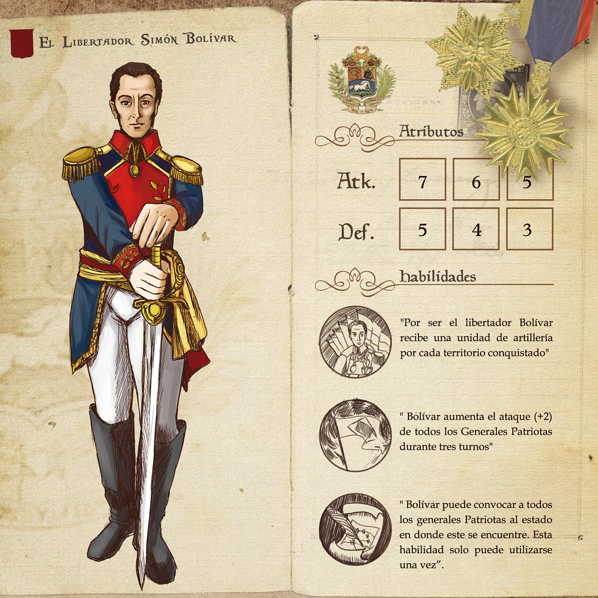 venezuela history board game map cds